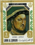 Stamps Saudi Arabia -  Henry VIII