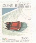 Sellos de Africa - Guinea Bissau -  OLIMPIADA SARAJEVO'84