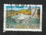 Stamps Russia -  6642 - Volcán Uzon