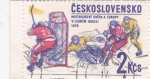 Stamps Czechoslovakia -  CAMPEONATO HOCKEY SOBRE HIELO