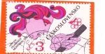 Stamps Czechoslovakia -  OLIMPIADA MONTREAL,76