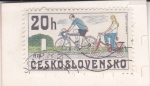 Stamps Czechoslovakia -  CICLISMO