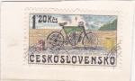 Sellos de Europa - Checoslovaquia -  MOTOCICLETA- ORION MICHE