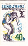 Stamps Czechoslovakia -  CAMPEONATO EUROPEO DE ATLETISMO- PRAGA- 78