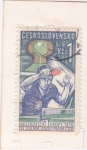 Stamps Czechoslovakia -  CAMPEONATO DE PING PONG