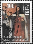 Stamps Peru -  Santa Teresa de Jesus