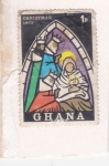 Stamps Ghana -  NAVIDAD