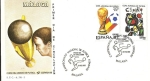 Sellos de Europa - Espa�a -  Mundial de Fútbol España 82 - cartel anunciador- Málaga SPD