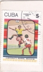 Stamps Cuba -  CAMPEONATO MUNDIAL MEXICO'86