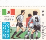 Sellos de Asia - Laos -  CAMPEONATO MUNDIAL MEXICO'86