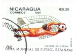 Stamps Nicaragua -  CAMPEONATO MUNDIAL ESPAÑA'82