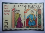 Sellos de Europa - Espaa -  Ed:2526 - Día del Sello (1979) - Correo del Rey Siglo XIII