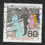 Stamps Germany -  1307 - Central telefónica de 1890
