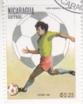 Stamps Nicaragua -  CAMPEONATO MUNDIAL ESPAÑA'82