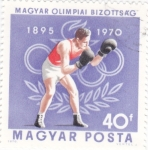 Stamps Hungary -  BOXEO-JUEGOS OLÍMPICOS