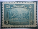 Stamps Honduras -  La Batalla de la Trinidad (Nov. 11 de 1827)- Periodo de la Rev. en Centro América.