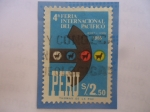 Stamps Peru -  4a Feria Internacional del Pacifico - (30 de Oct al 14 Nov. 1965)- Emblema