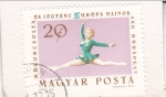 Stamps Hungary -  GIMNASTICA ARTÍSTICA-