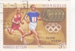 Stamps : Asia : Mongolia :  ATLETISMO- PAAVO NURMI