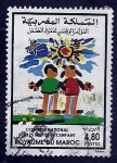 Stamps Morocco -  Congreso nacional sobre los niños