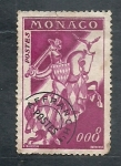 Stamps : Europe : Monaco :  GINETE A CABALLO