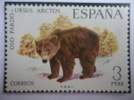 Stamps Spain -  Ed: 2038 - Oso Pardo - Ursus Arctos- Serie:Fauna Española 1971