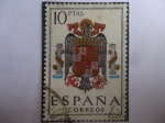 Sellos de Europa - Espa�a -  Ed:1704 - Escudo de Armas-España-Serie: Armas Provinciales 1966