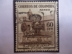 Stamps Colombia -  El Mono de la Pila