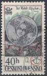 Stamps Czechoslovakia -  1978 - Exposición de sellos Praga, Medalla de la cultura
