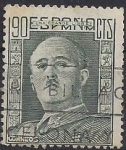 Stamps Spain -  1060 - Franco