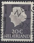 Stamps : Europe : Netherlands :  1954 - Queen Juliana (1909-2004)