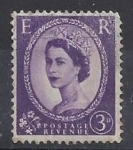 Stamps United Kingdom -  1967 - Queen Elizabeth II - Predecimal Wilding 