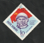 Stamps Romania -  190 - Conquista espacial, G. Titov