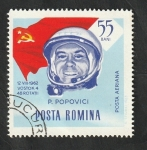 Sellos de Europa - Rumania -  194 - Conquista espacial, P. Popovici