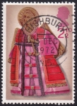 Stamps United Kingdom -  Navidad 1972