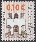 Stamps : Europe : Slovakia :  2009 -  Esglesia de San Juan Bautista en Sedmerovec - Pominovce