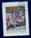 Stamps Hungary -  Pintura