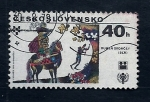 Stamps Czechoslovakia -  Pintura