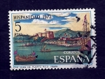 Stamps Spain -  Ispanidad   1972                                                   ncia EE.UU