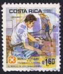 Sellos de America - Costa Rica -  Banco de los trabajadores