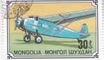 Stamps : Asia : Mongolia :  AVIONETA K 5