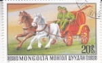 Stamps : Asia : Mongolia :  CARRO DE BOMBEROS