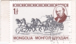 Stamps Mongolia -  DILIGENCIA DE CORREOS