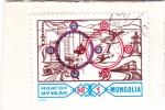 Stamps Mongolia -  TRANSPORTE