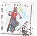 Stamps Mongolia -  MOTORING-81 CARRERA SOBRE HIELO
