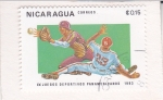 Stamps Nicaragua -  JUEGOS DEPORTIVOS PANAMERICANOS