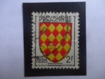 Stamps France -  Escudos de Armas provinciales-Angoumois.