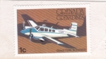 Stamps Grenada -  AVION-TWIN BONANZA