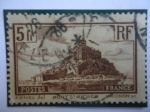 Stamps France -  Mont st. Michel-Monte de San Miguel (Isla)- Monasterio de San Miguel Arcángel- UNESCO