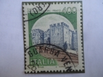 Sellos de Europa - Italia -  Castello Dell´Imperatore - prato - Castillo del Emperador -Const. por el Emperador, Federico II